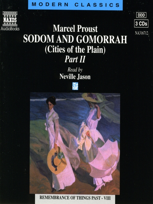 Title details for Sodom and Gomorrah--Part II by Marcel Proust - Available
